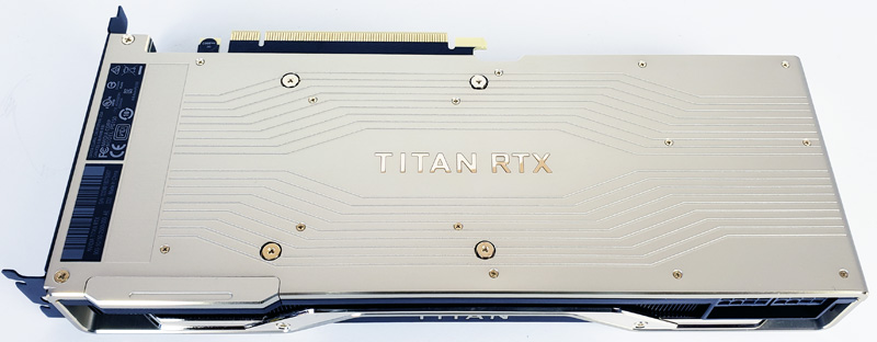 Nvidia Titan RTX Back