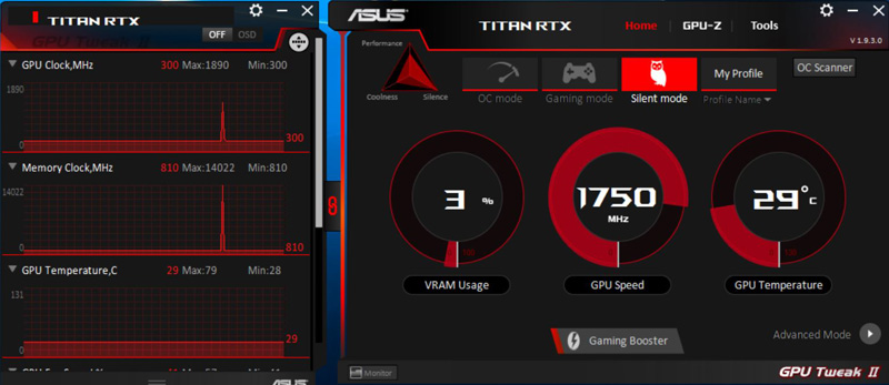 Nvidia Titan RTX GPU Tweak Silent
