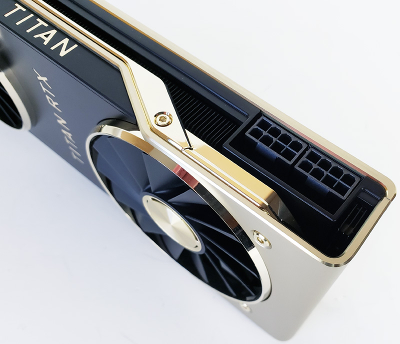 Nvidia Titan RTX Power Connectors