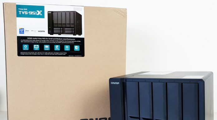 QNAP TVS-951X 9-Bay NAS for SMB Edge and Content Creators QNAP TVS 951X