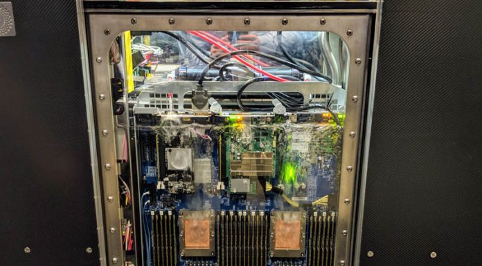 Wiwynn at OCP Summit 2019 with XC200G2 and Immersion Cooling Wiwynn Immersion Cooling Demo OCP @019