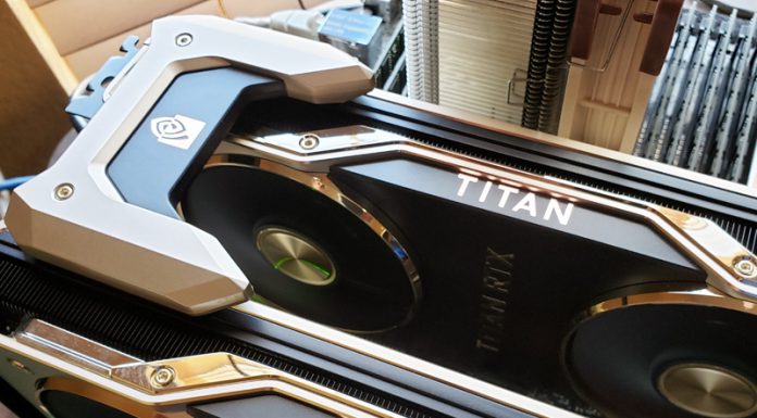 Dual NVIDIA Titan RTX Review Compute with NVLink Performance 2x NVIDIA Titan RTX Running