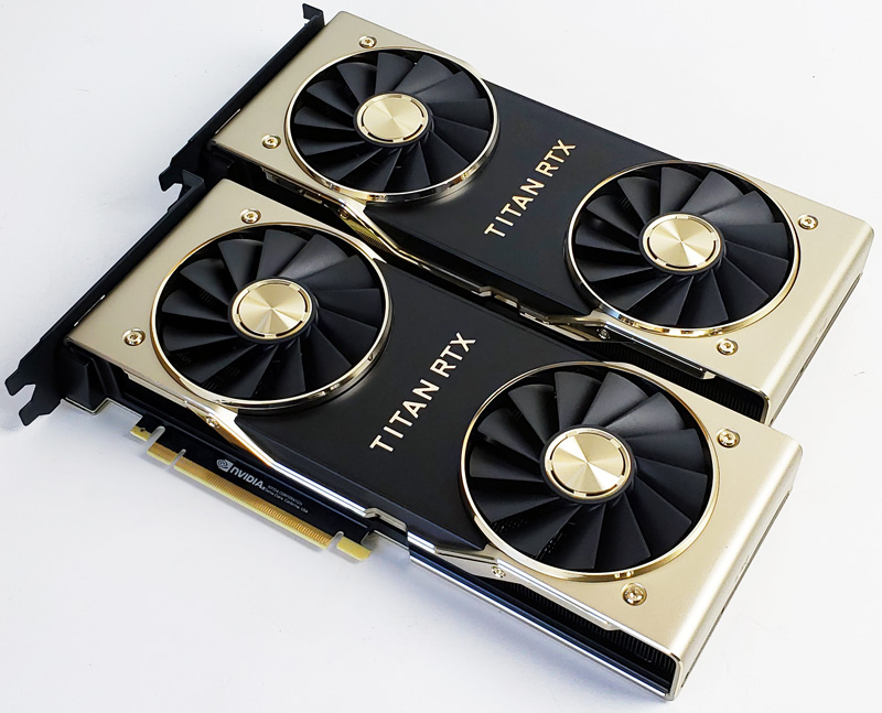 Hick Kilde Lav et navn Dual NVIDIA Titan RTX Review Compute with NVLink Performance - STH