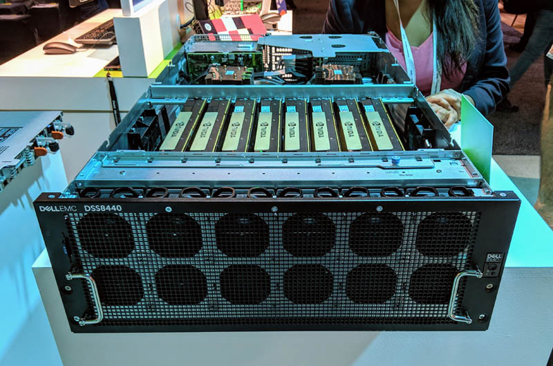 Dell EMC DSS 8440 DTW 2019 Show Floor Front