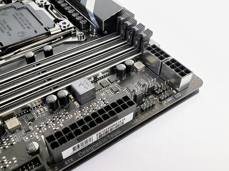 Gigabyte X299 AORUS Master Power Connectors