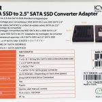 Icy Dock EZConvert MB703M2P B Box Back