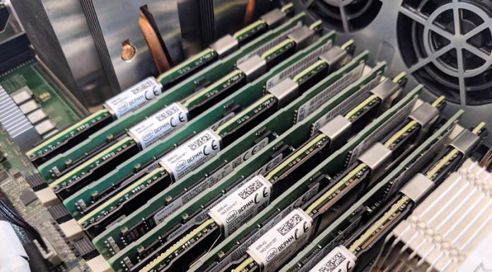 Intel Optane DC Persistent Memory Module Roadmap Shown Inspur Systems NF8260M5 DDR4 And Optane DCPMM Support