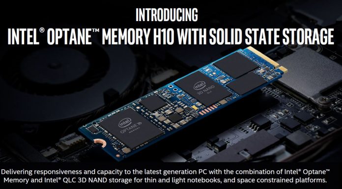 Intel Optane Memory H10 with Solid State Storage Launched Intel Optane Memory H10 With QLC
