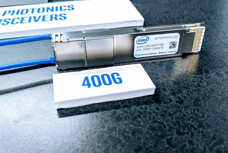 Intel Silicon Photonics 400G QSFP DD