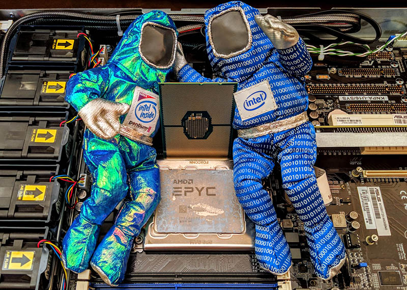 Intel Xeon CLX U Series AMD EPYC Competition Cover