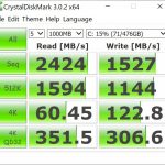 Lenovo ThinkPad P52 CrystalDiskMark