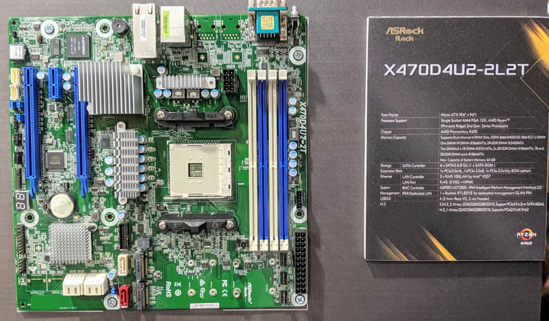 ASRock Rack X470D4U2 2L2T Computex 2019