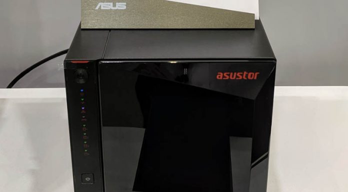 Asustor Multi-Gig NAS Future at Computex 2019 Asustor Nimbustor AS5304T Front Cover