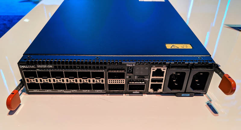 Dell EMC PowerSwitch S5212F ON Front