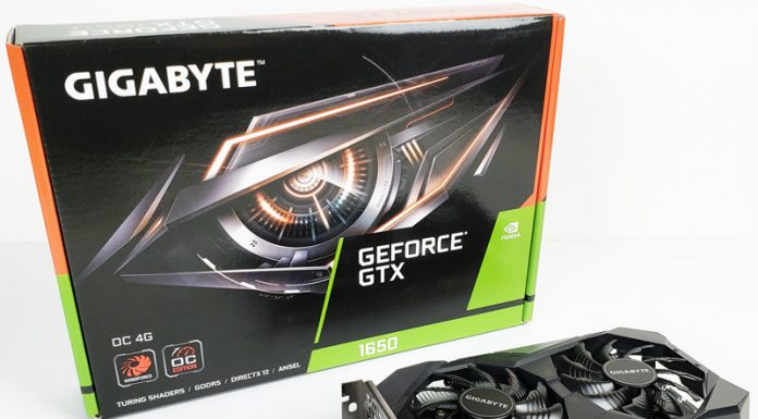 Gigabyte GeForce GTX 1650 OC Entry GPU Review Gigabyte GTX1650 OC 4GB