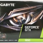 Gigabyte GTX1650 OC 4GB Box Front