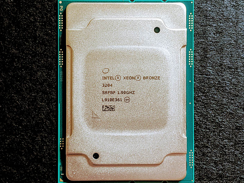 Intel Bronze 3204 Benchmarks Review - ServeTheHome