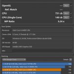 Lenovo ThinkCentre M720q Tiny Cinebench