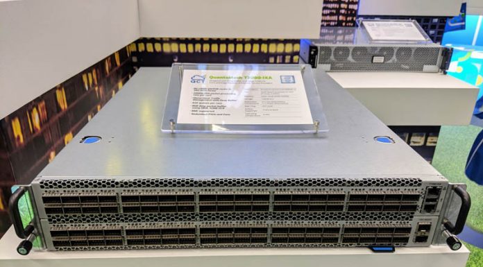 QCT QuantaMesh 100GbE Routers and Edge Servers at Computex 2019 QCT QuantaMesh T7080 IXA 80x 100GbE Router