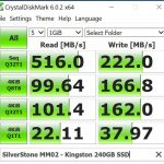 SilverStone MM02 Kinston 240GB SSD