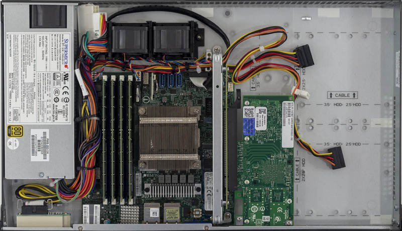 Supermicro SYS 5019D FTN4 Internal Overview Configured
