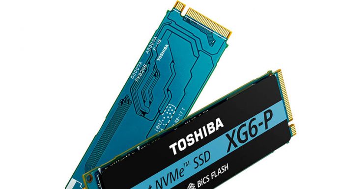 Toshiba Memory XG6-P NVMe PCIe Gen3 SSD Launches at Up to 2TB Toshiba Memory XG6 P Cover