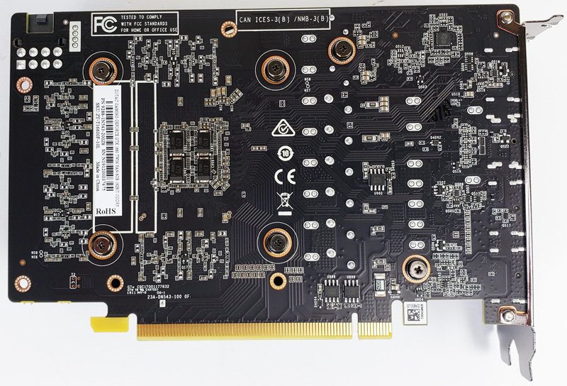 ZOTAC GTX 1660 6GB Back