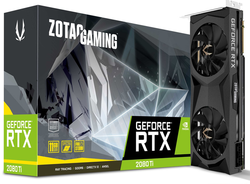 Zotac GeForce RTX 2080 Ti Twin Fan Review a Custom Cooler