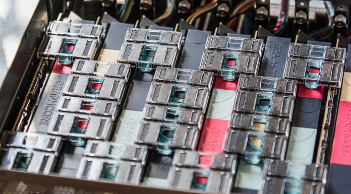 Graphcore Gobbled Up By SoftBank Owner of UK Chip Companies 8x Graphcore C2 IPU Cards Interconnect 2