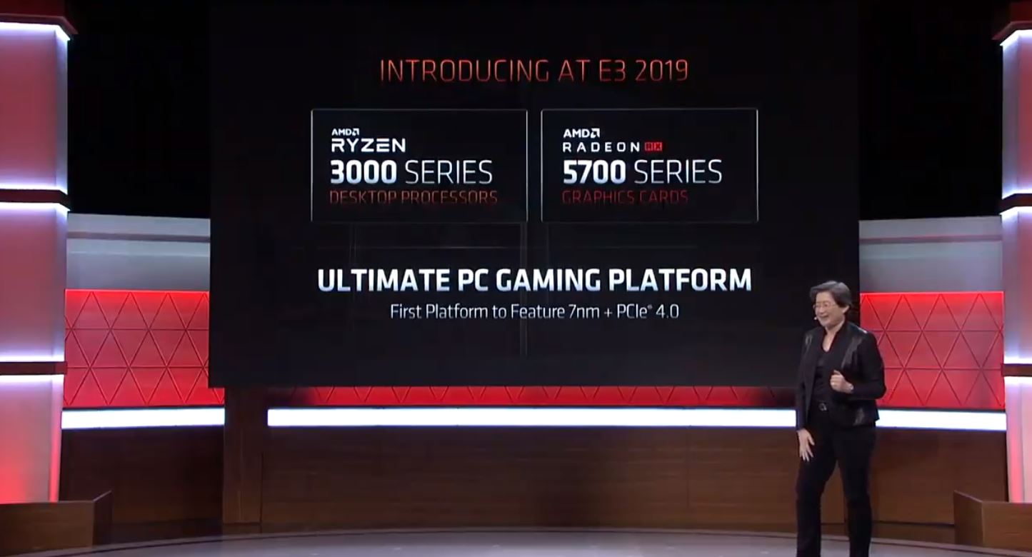 AMD E3 Keynote Kickoff New Radeon 5700 And Ryzen 3000 Series