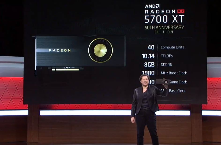 AMD Radeon RX 5700XT Series 50th Specs E3