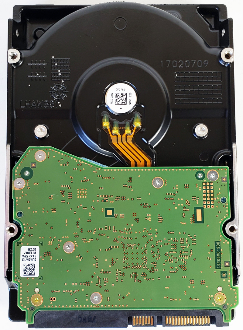 HGST Ultrastar DC HC510 10TB Back