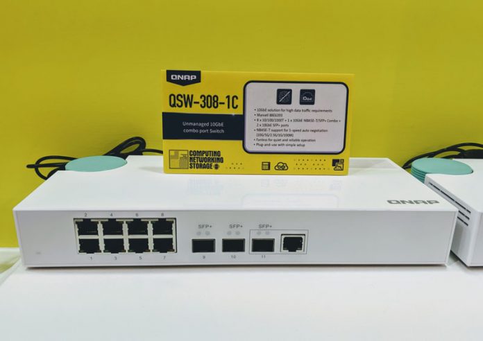 QNAP QSW 308 1C At Computex 2019