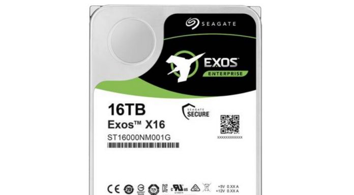 Seagate Exos X16 IronWolf 16TB and IronWolf Pro 16TB Shipping Seagate Exos X16 16TB Hard Drive Cover