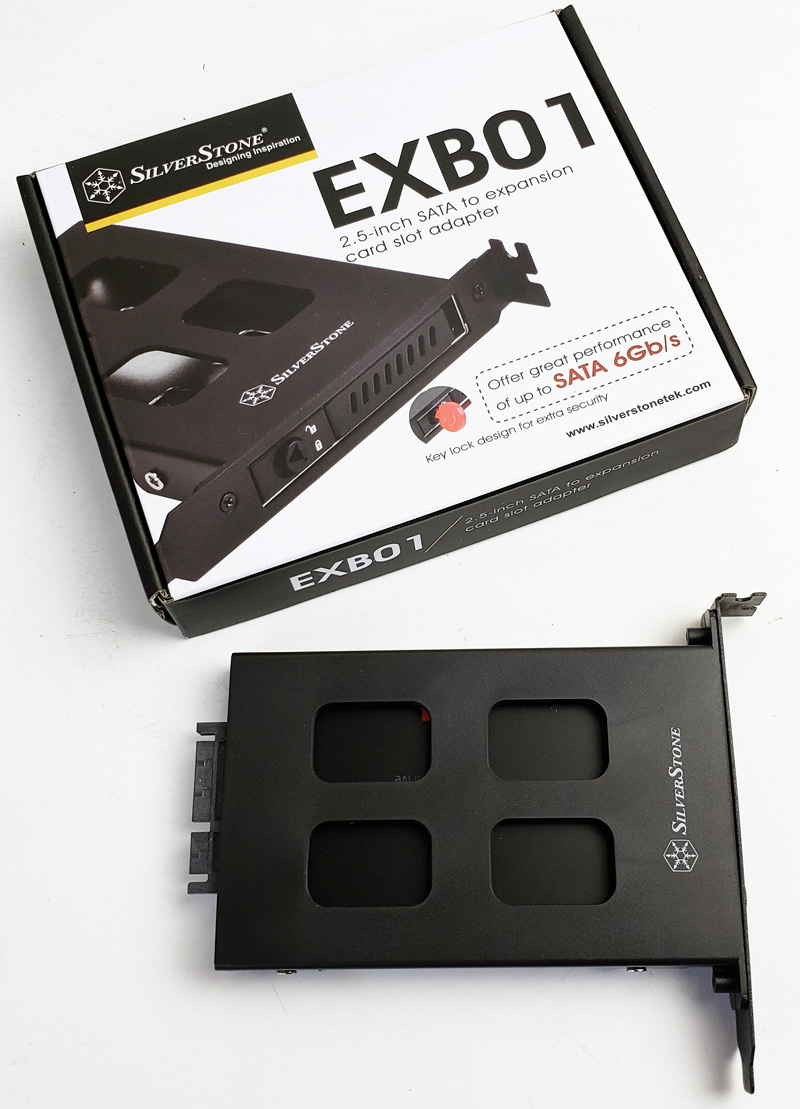 SilverStone CS280 EXB01 SATA Expansion Card Adapter