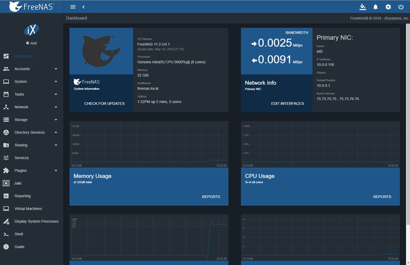 SilverStone CS280 FreeNAS 1