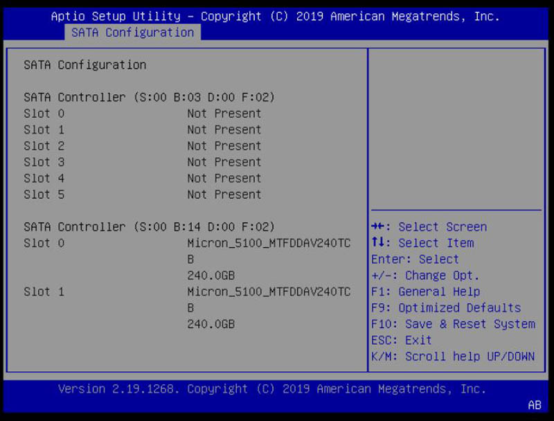 Cisco UCS M5 IMC SATA M.2 BIOS Config