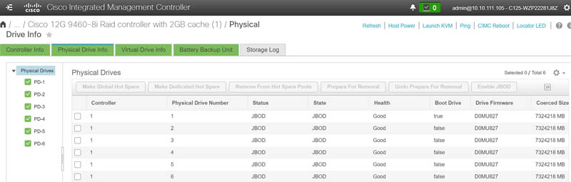 Cisco UCS M5 IMC Storage