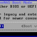 FreeNAS 11.2 U5 Installer 6 UEFI Or BIOS