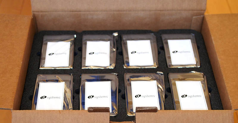 FreeNAS Mini XL Plus Box HDDs