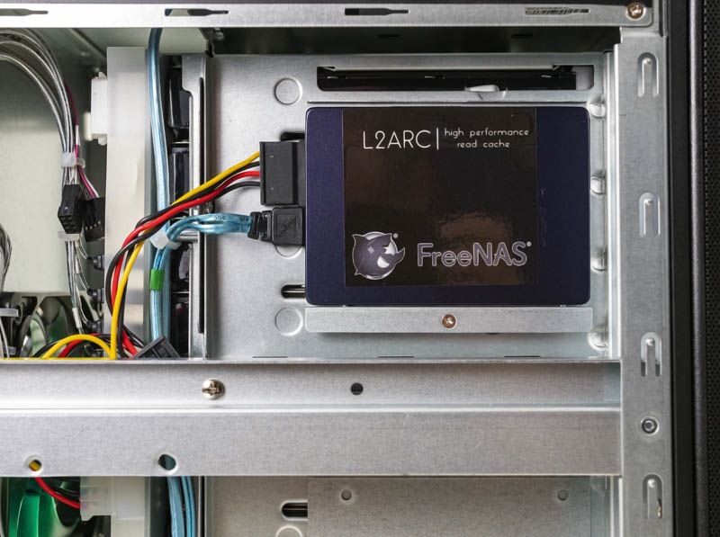 FreeNAS Mini XL Plus L2ARC SSD