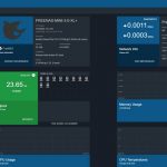 FreeNAS Mini XL Plus Management Dashboard