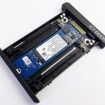 ICY DOCK MB705M2P B M2 SSD Installed