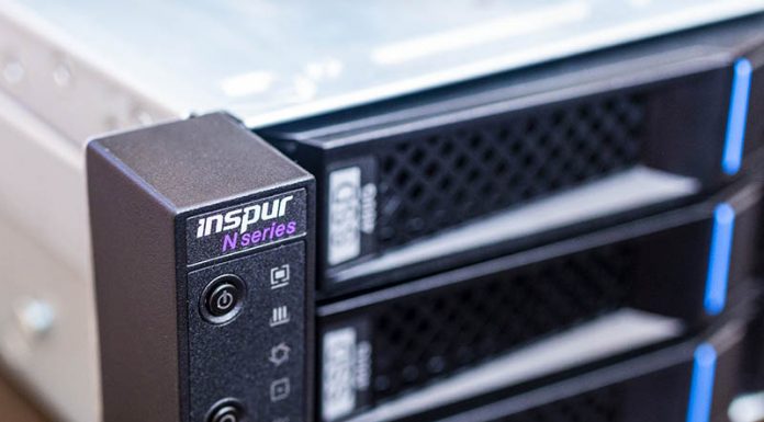 Inspur Systems NF5280M5 Review 2U Intel Xeon Scalable Server Inspur Systems NF5280M5 Front Badge