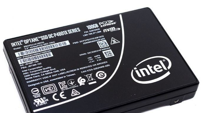 Intel Optane DC P4801X Review 100GB U.2 NVMe SSD Log Option Intel Optane DC P4801X Cover