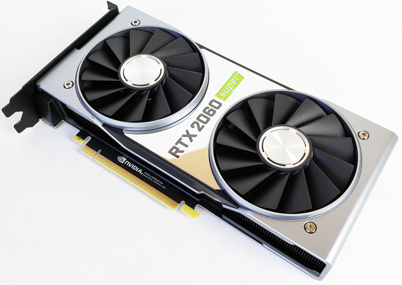 NVIDIA RTX 2060 SUPER Angle View