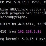 Proxmox VE 6 CLI Login And Version