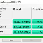 Toshia BG4 M2 2230 30mm NVMe SSD AS SSD Copy