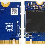 Toshia BG4 M2 2230 30mm NVMe SSD Back And Top