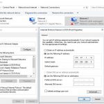 Windows 10 Set Static IP Address